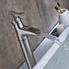 Modern Black Ceramic Bathroom Faucet with Hot and Cold Water Mixer - 3 of 4