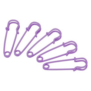 Unique Bargains Metal DIY Blankets Crafts Brooch Making Home Sewing Large Safety Pins 12 Pcs - 1 of 4