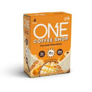 ONE Bar Coffee Shop Protein Bars - Caramel Macchiato - 4pk