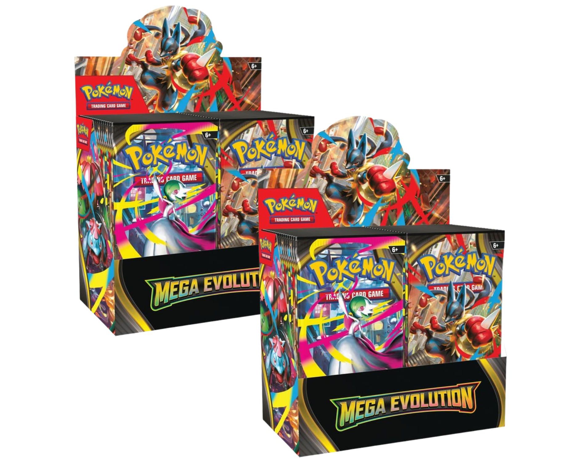 Pokemon ME1 Mega Evolution Enhanced Booster Boxes (2-Pack)