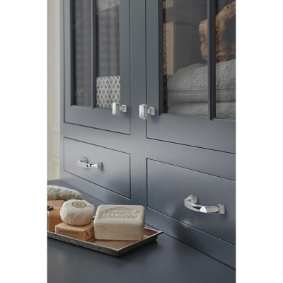 Polished Chrome Traditional Cabinet Bar Pull with Mounting Hardware