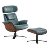 Spruce&Spring Swivel Recliner Chair with Ottoman Set and Adjustable Headrest - 2 of 4