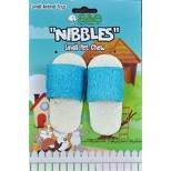 AE Cage Company Nibbles Sandals Loofah Chew Toy Assorted Colors - 2 count