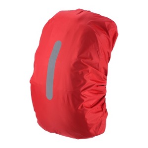 Unique Bargains Waterproof Backpack Rain Cover with Vertical Reflective Strap - 1 of 4