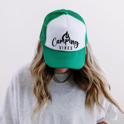 Simply Sage Market Camping Vibes Adult Foam Trucker Hat