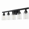 Craftmade Lighting Chicago 5 - Light Vanity in  Flat Black - 2 of 4
