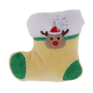 Unique Bargains Christmas Brooches Santa Claus Plush Red White 1 Pcs - 1 of 4