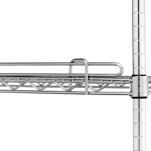 Shelving.com 14"w x 1"h Chrome Wire Shelf Ledge - 1 of 1