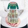 Big Dot of Happiness Colorful Christmas Sweaters - DIY Ugly Sweater Holiday Party Money Holder Gift - Cash Cake - 3 of 4