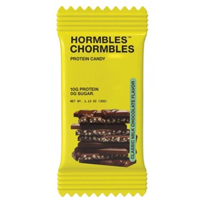 Hormbles Chormbles Classic Milk Chocolate Protein Candy Bar - 1.13 oz ...