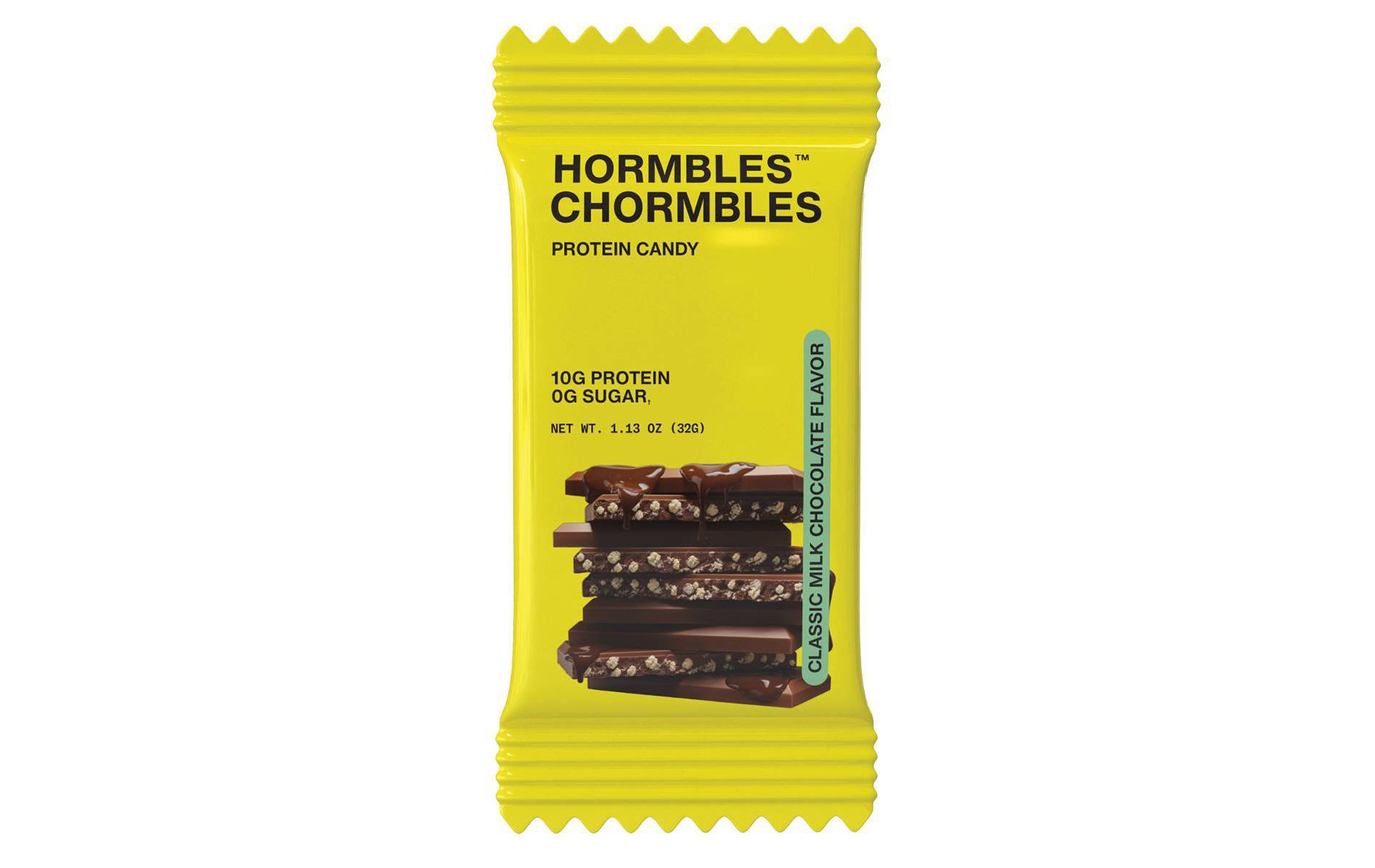 Hormbles Chormbles Classic Milk Chocolate Protein Candy Bar - 1.13 oz