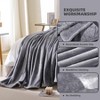 Itopfox Ultra-Soft Fleece Throw Blanket for Couch, Sofa & Chair, Cozy Warm Fuzzy Blanket for Women & Men, All-Season Flannel Microfiber Room Decor - 3 of 4