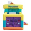 Pogo Bounce House Backyard Kids Residential Nylon Inflatable Indoor/Outdoor Bouncer with Slide for Small Kids - Ice Cream Truck - 4 of 4