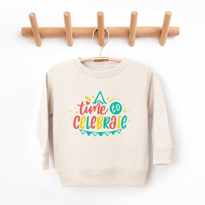 The Juniper Shop Time To Celebrate Youth Ultra-Soft Graphic Sweatshirt