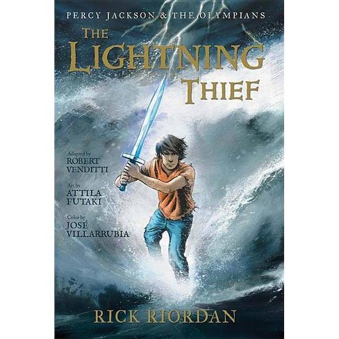 The Lightning Thief The Graphic Novel Percy Jackson The Olympians Book 1 Riordan Rick Venditti Robert Futaki Attila Villarrubia Jose 9781423117100 Amazon Com Books