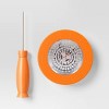 10.5" Stick and Poke Patterns Carving Halloween Decorative Prop - Hyde and EEK! Boutique™ - 3 of 3