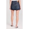 Women's Iconic Denim A-Line Skirt - Classic Mid-Length Stretch Fit Lost Peace of Mind - 3 of 4