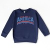 The Juniper Shop Made Free In America Toddler Sweatshirt - 2 of 4