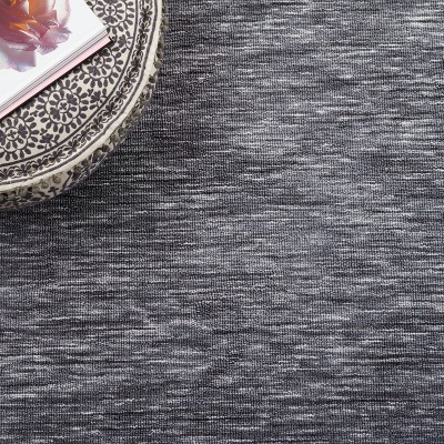 Hand-Knotted Easy Care Gray Synthetic 4' x 6' Area Rug