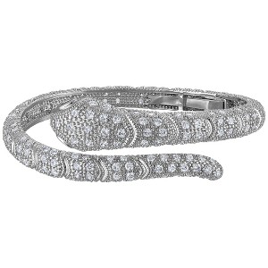 Ivy Sharpe Silver Plated Cubic Zirconia Bracelet - 1 of 2