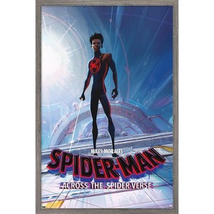 Trends International Marvel Spider-Man: Across The Spider-Verse - Miles Morales Framed Wall Poster Prints - 1 of 4