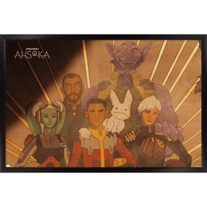 Trends International Star Wars: Ahsoka - Painting Framed Wall Poster Prints - 1 of 4