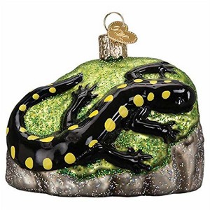 Old World Christmas Glass Blown Ornament for Christmas Tree, Salamander - 1 of 4