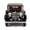 1933-37 Mercedes-Benz 290 W18 Lang Cabriolet D (Top Up) Black with Gray Top Limited Ed to 250 pcs 1/43 Model Car by Esval Models - 4 of 4