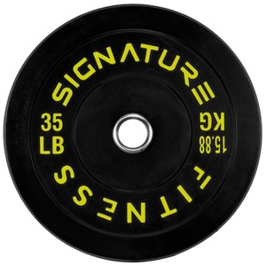 Sapphtopaz Olympic Rubber Weight Plates for Barbell, 2-Inch Barbell Plates for Weightlifting and Strength Training in Home & Gym - 1 of 4