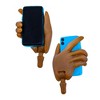 Cell Phone Accessory Hand for Figures Toy Company Ultimate 4.25 Inch Kid Figures [Black / Blue Phone] (Set of Three) - 2 of 4