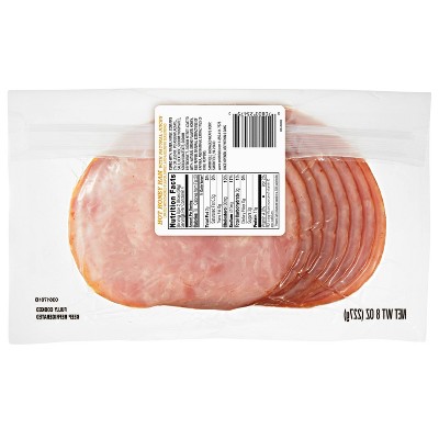 Prime Fresh Delicatessen Sliced Boneless Hot Honey Ham - 8oz