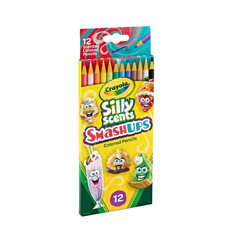 Crayola 12pk Silly Scent Smash Ups Colored Pencils, 2 of 5