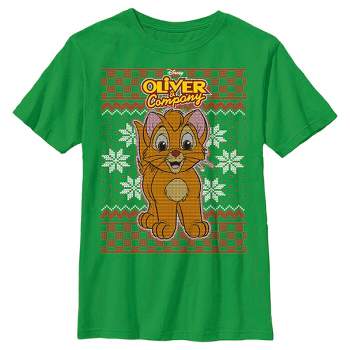 Boy's Oliver & Company Christmas Oliver T-Shirt