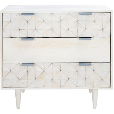 Zinnia 3 Drawer Chest - CHS9000 - Safavieh