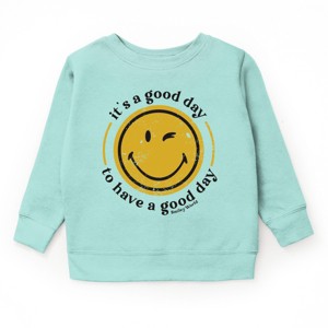 The Juniper Shop SmileyWorld It's A Good Day To Have A Good Day Circle Youth Sweatshirt - 1 of 4