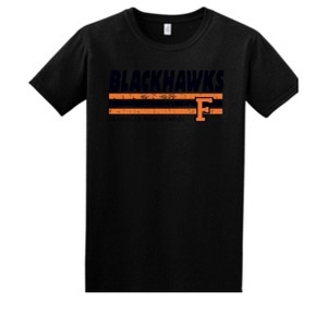Adult Fennville High School Blackhawks Name & Graphic Essential