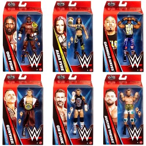 WWE Elite 121 Complete Set of 6 Action Figures - 1 of 3