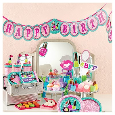 Sparkle Spa Party Supplies Collection Target