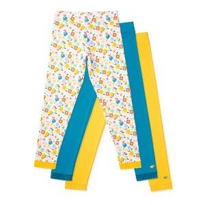 Lucky & Me Jada Girls Leggings (3-Pack) Multi-Size Multiple Colors - 1 of 4