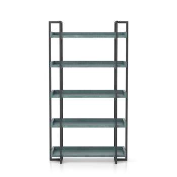Kellare 5 Shelf Contemporary Bookcase - HOMES: Inside + Out