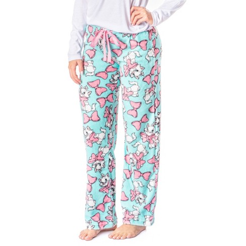 Womens fleece cat cheap pajamas