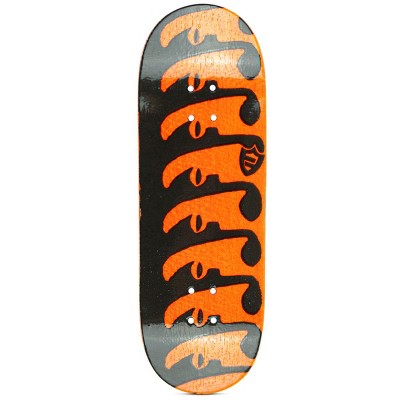 Blackriver Fingerboard Deck - Orange Flatface Artificial Time