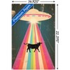 Trends International Ray Heere - UFO Cow Abduction 8 Unframed Wall Poster Prints - 3 of 4