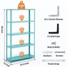 68’’H X35’’W X12’’D 5-Shelf Shelving, Storage Shelves Metal Bookshelves, Adjustable Garage Shelving Heavy Duty Storage Rack - 3 of 4