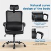 DOMETOUR Ergonomic Mesh Home Office Computer Chair - 4 of 4