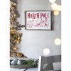 Tramull 26x18" North Pole Trading Company" Wall Sign – Vintage Retro Christmas Holiday Wall Decor  for Dining Room, Office, Entryway - 3 of 4