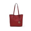 MKF Collection Leah Vegan Leather Women’s Tote Bag by Mia K - 2 of 4
