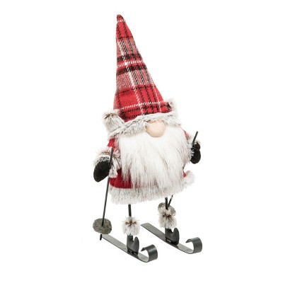 Gallerie II Lumberjack Gnome on Skis Figurine