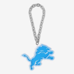 NFL Fan Chain, Big Neon Light Up Team Logo - Detroit Lions - 1 of 4