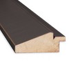 19" x 53" Non-Beveled Lara Bronze Wood on The Door Mirror - Amanti Art: Modern Rectangular, Wall or Door Mounted - 2 of 4